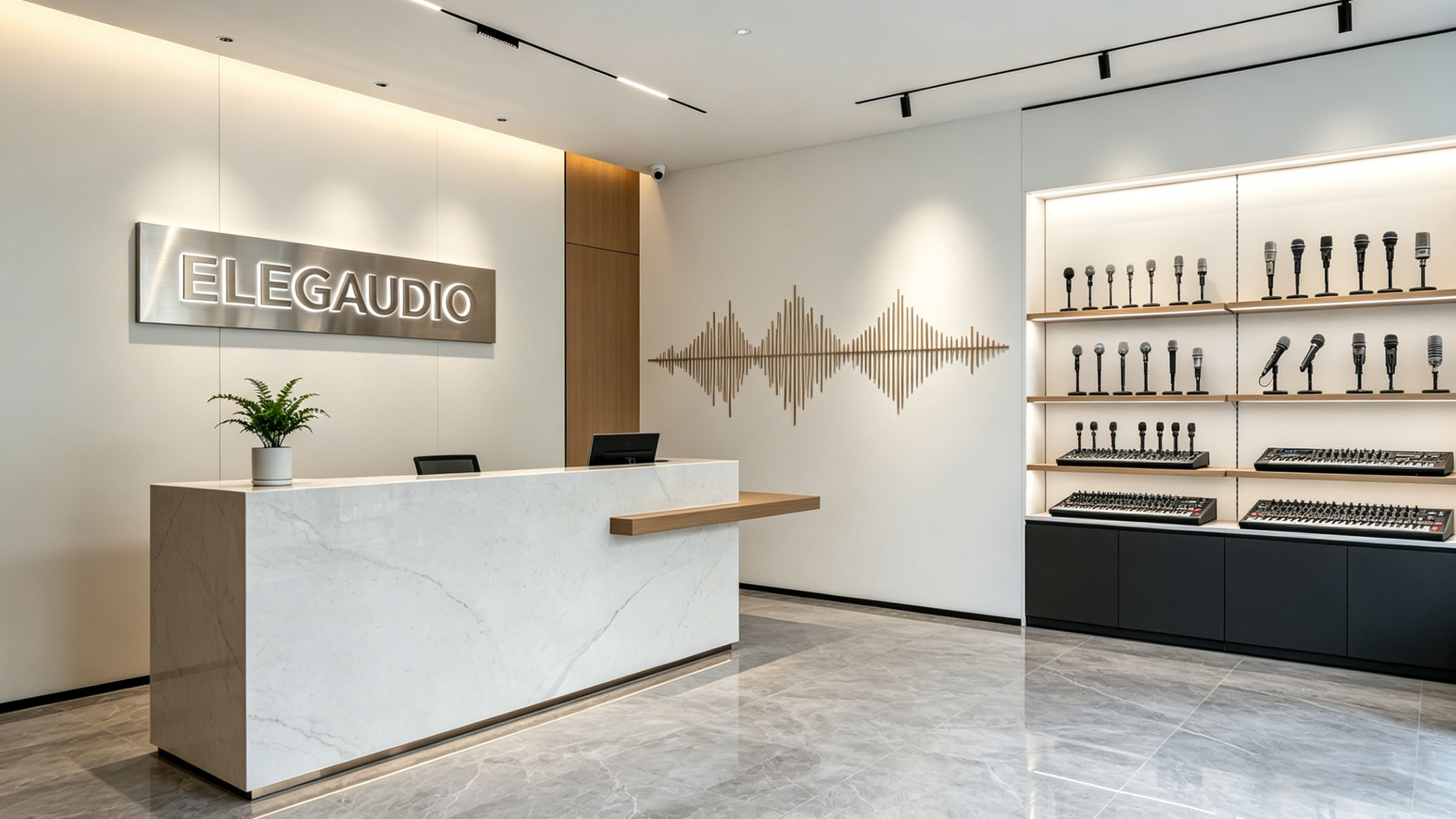 ELEGAUDIO professional audio equipment production and quality control