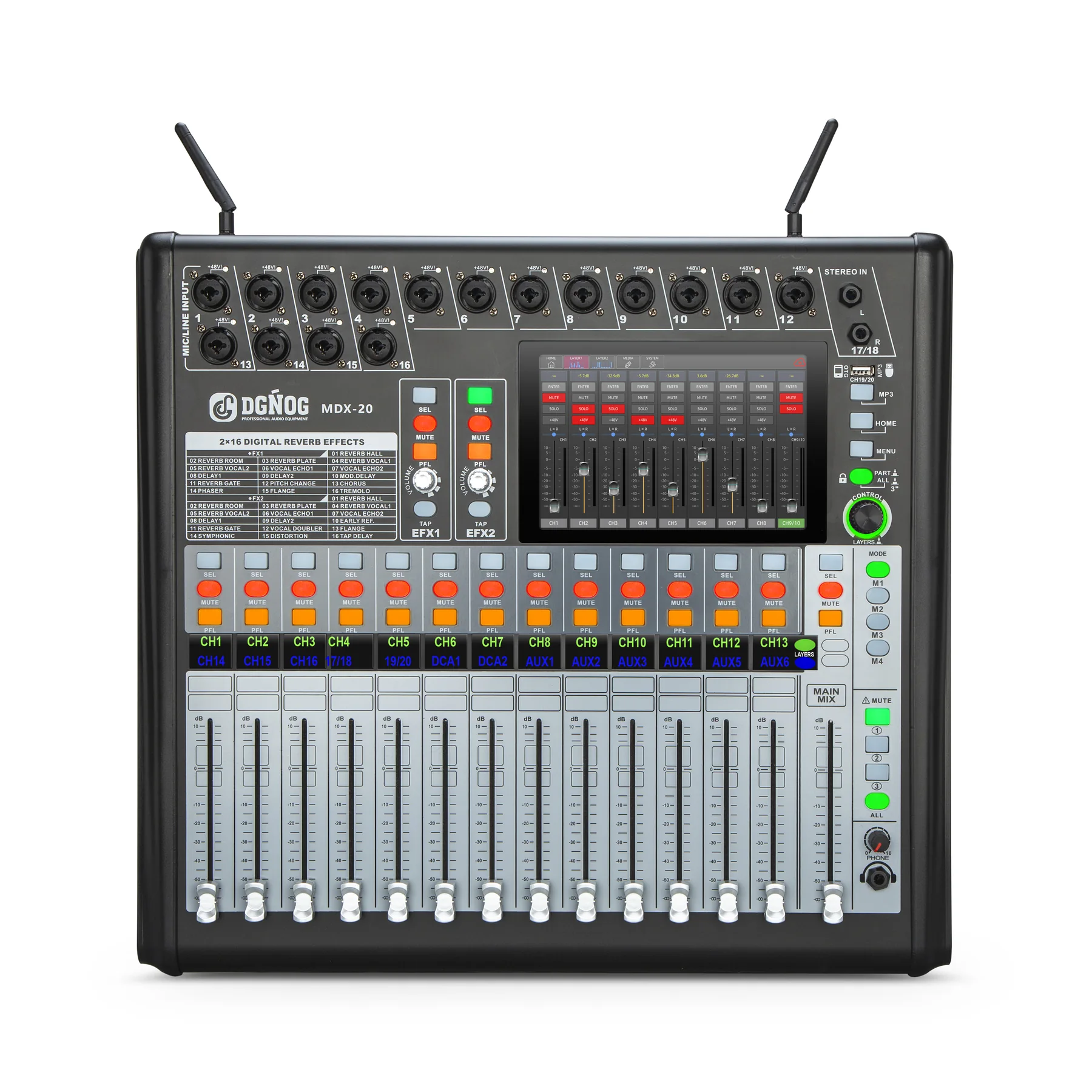 MDX-20 professional digital mixing console