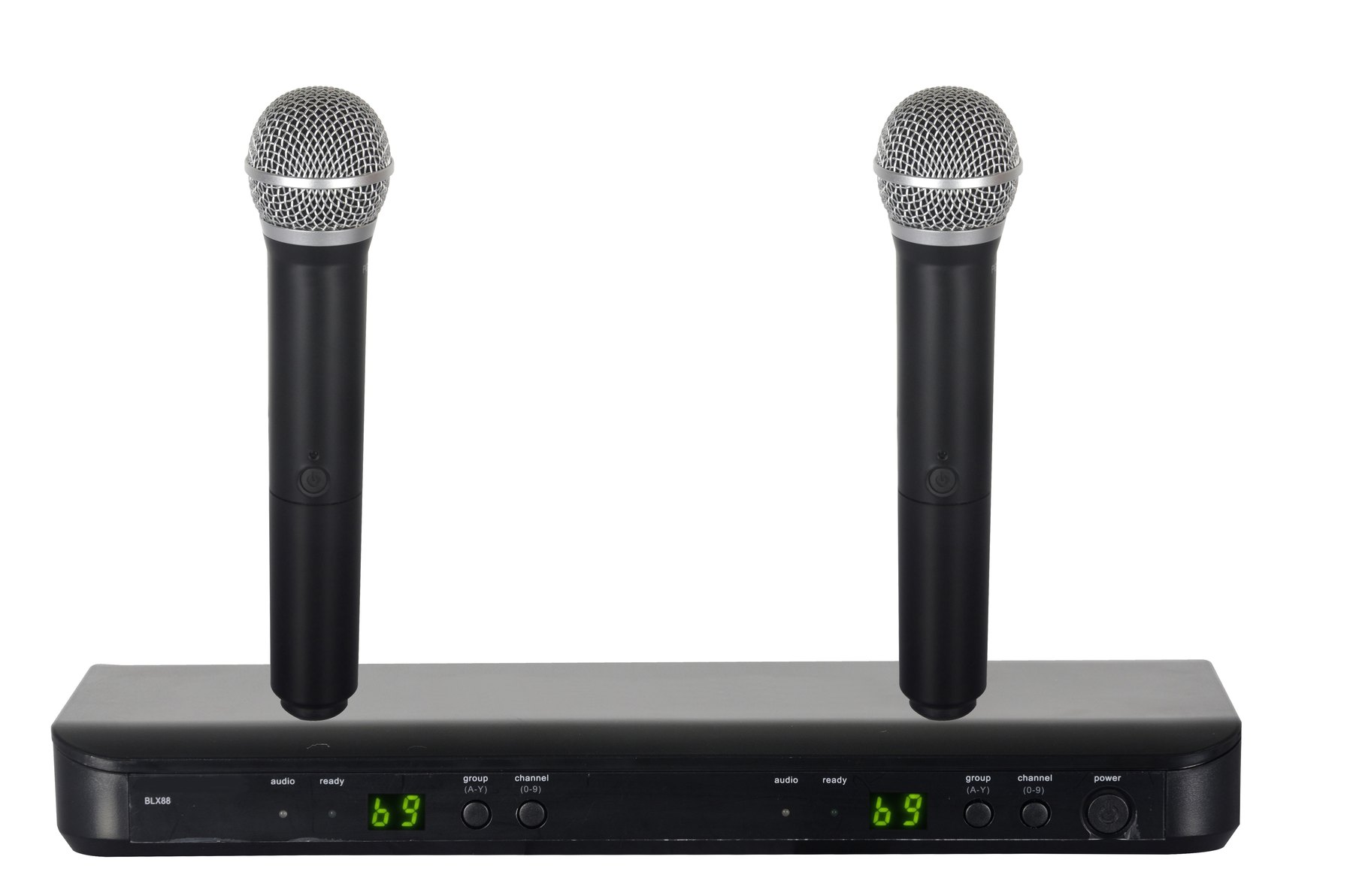 BLX88 dual handheld UHF wireless microphone system overview
