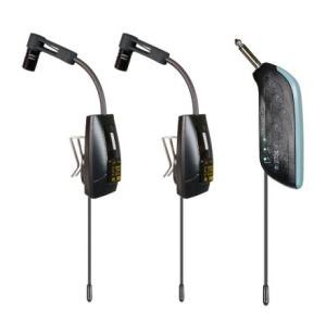 U-320B wireless instrument microphone wire clip option and receiver