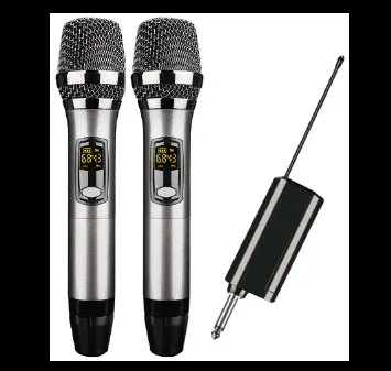 W4B dual handheld wireless microphones and plug-in receiver