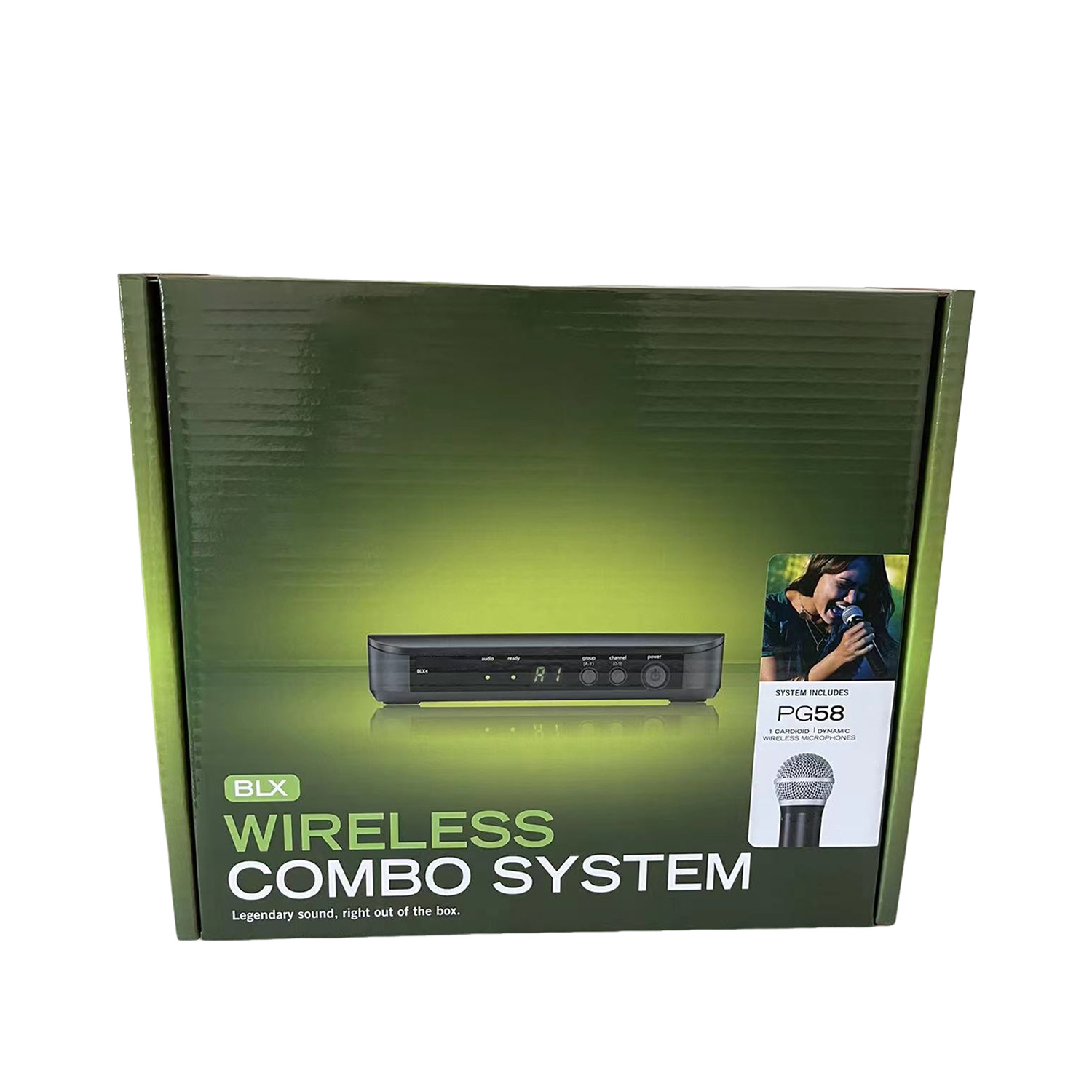 ELEGAUDIO BLX4R single-handheld uhf wireless microphone system