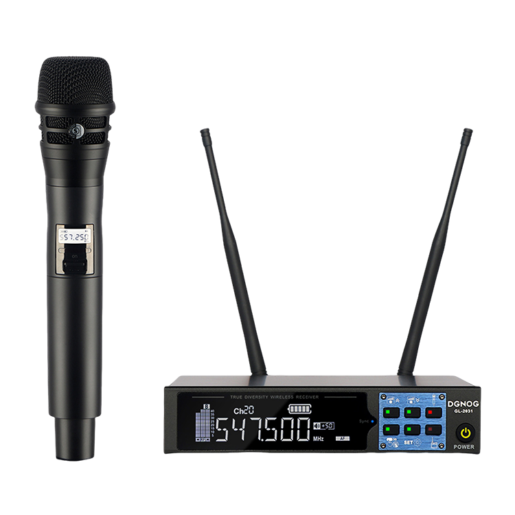 GL-2031 Single Channel UHF Wireless Mic with True Diversity