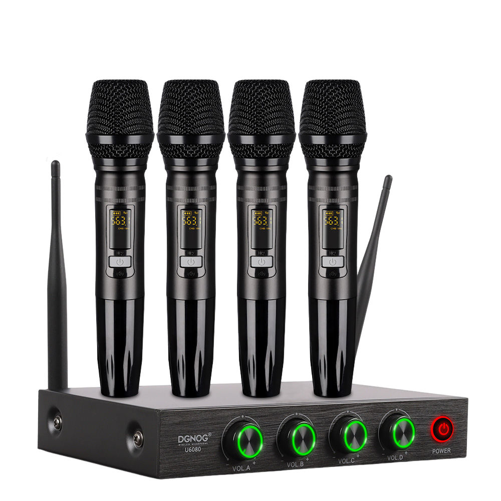 U6080 4-Channel Wireless Microphone