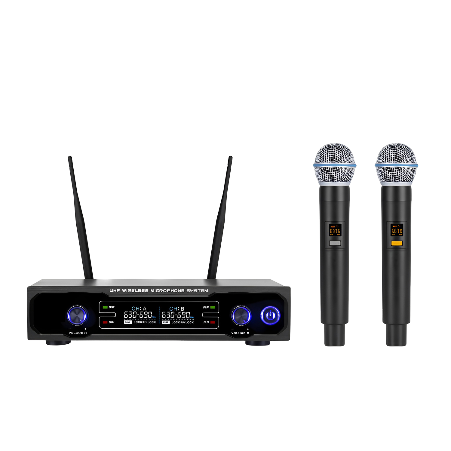 UK-8330 One for Two U-Segment Wireless Microphone