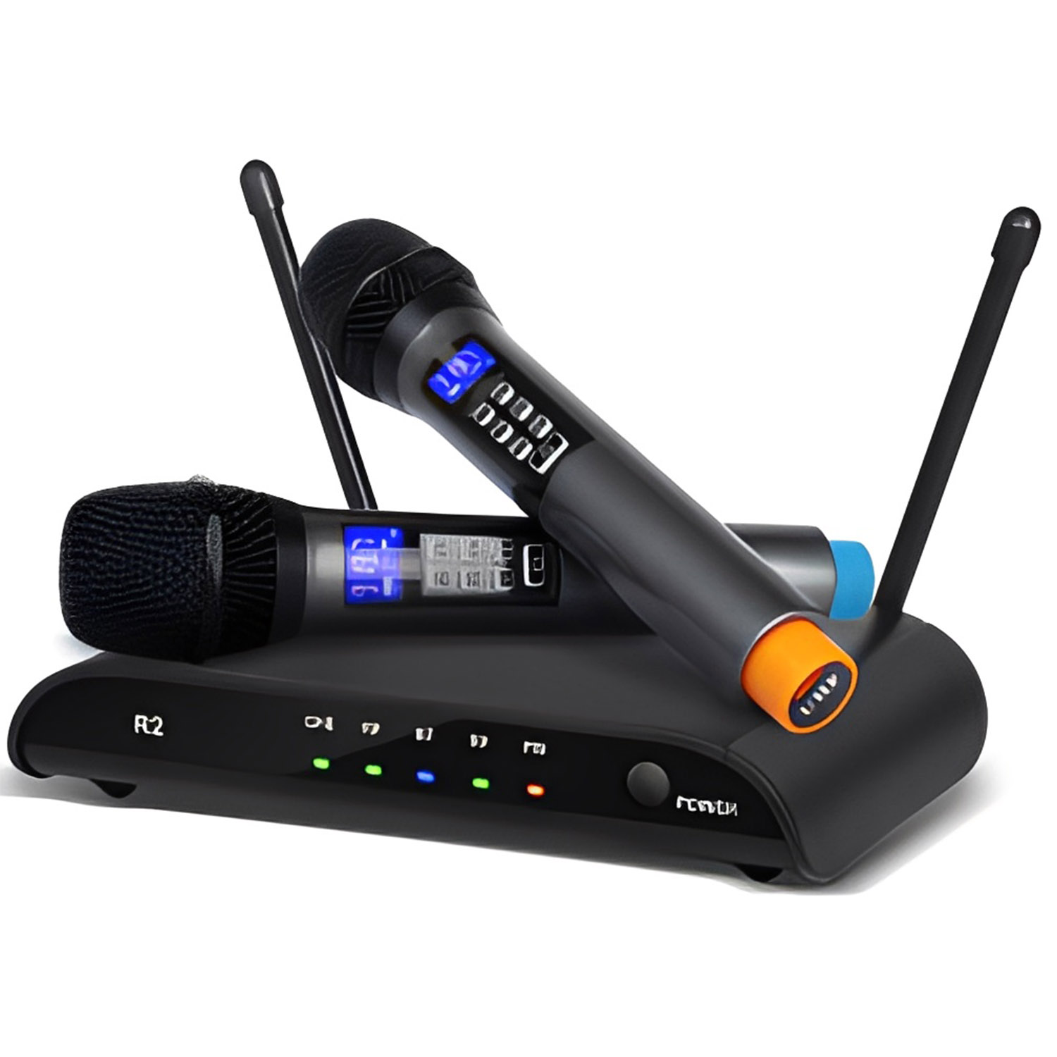 ELEGAUDIO DX02 two-channel tv wireless microphone system