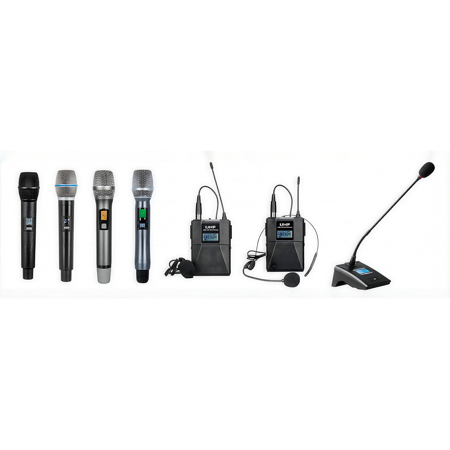 ELEGAUDIO K-230U dual-channel adjustable-frequency uhf system
