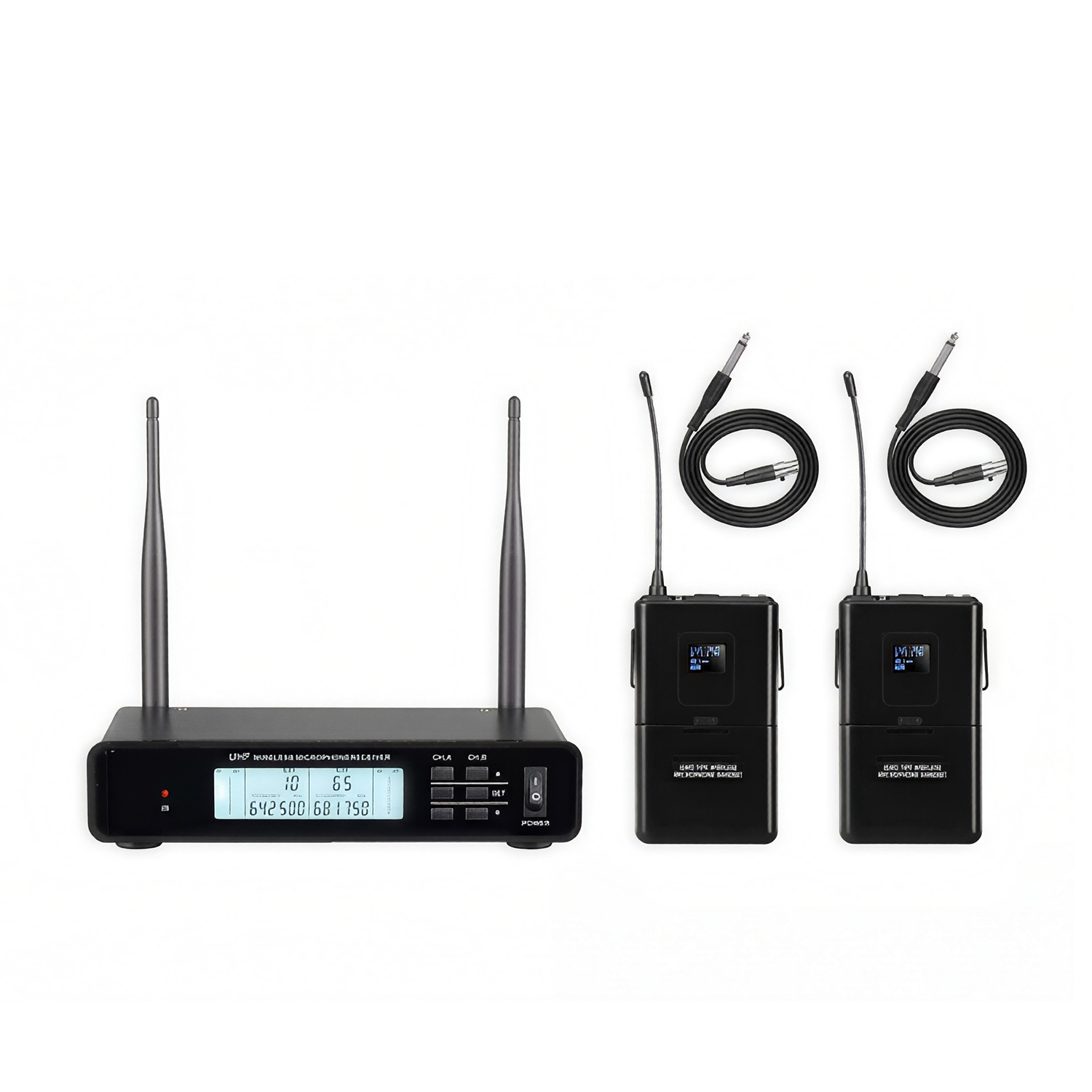 ELEGAUDIO K-230U dual-channel adjustable-frequency uhf system