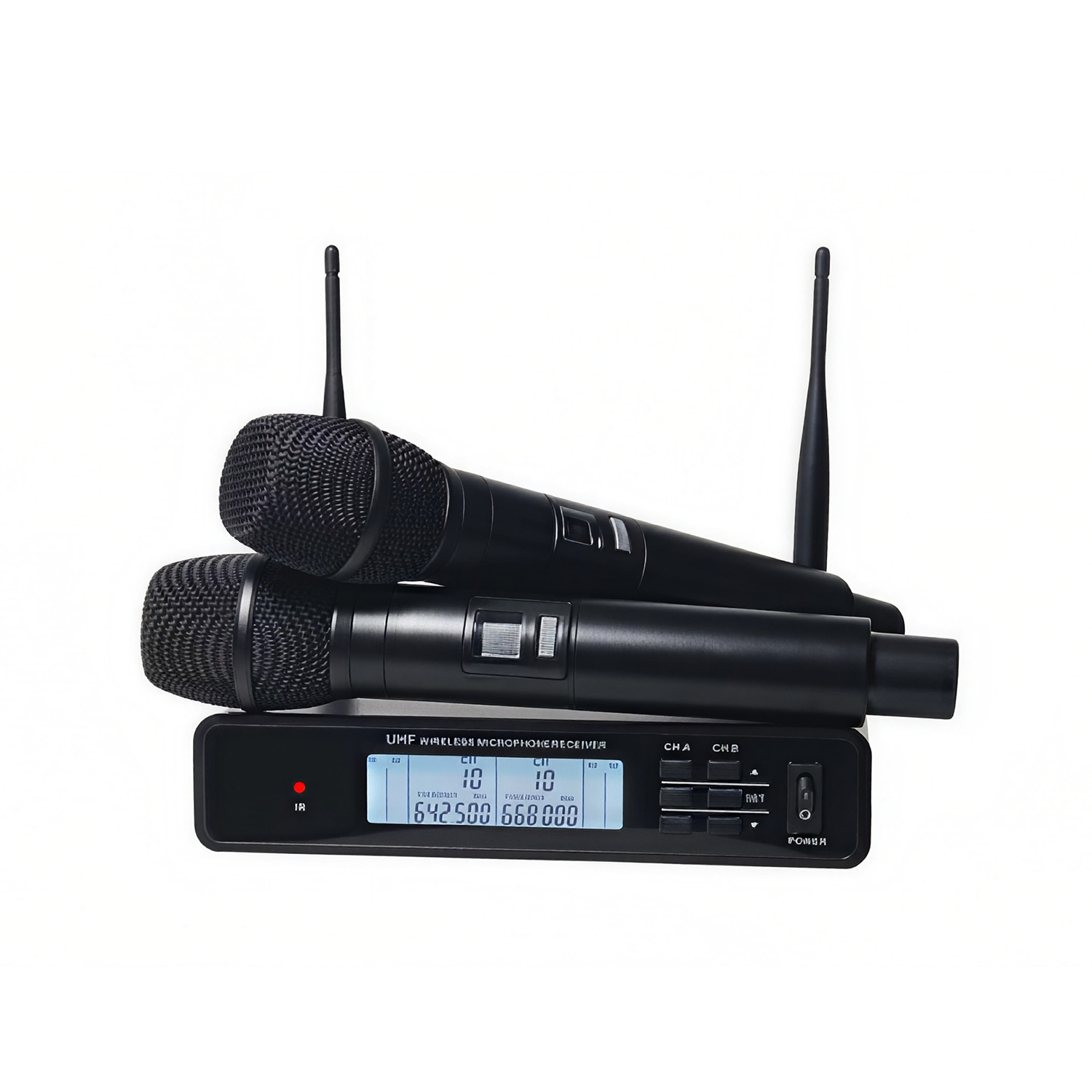 ELEGAUDIO K-230U dual-channel adjustable-frequency uhf system