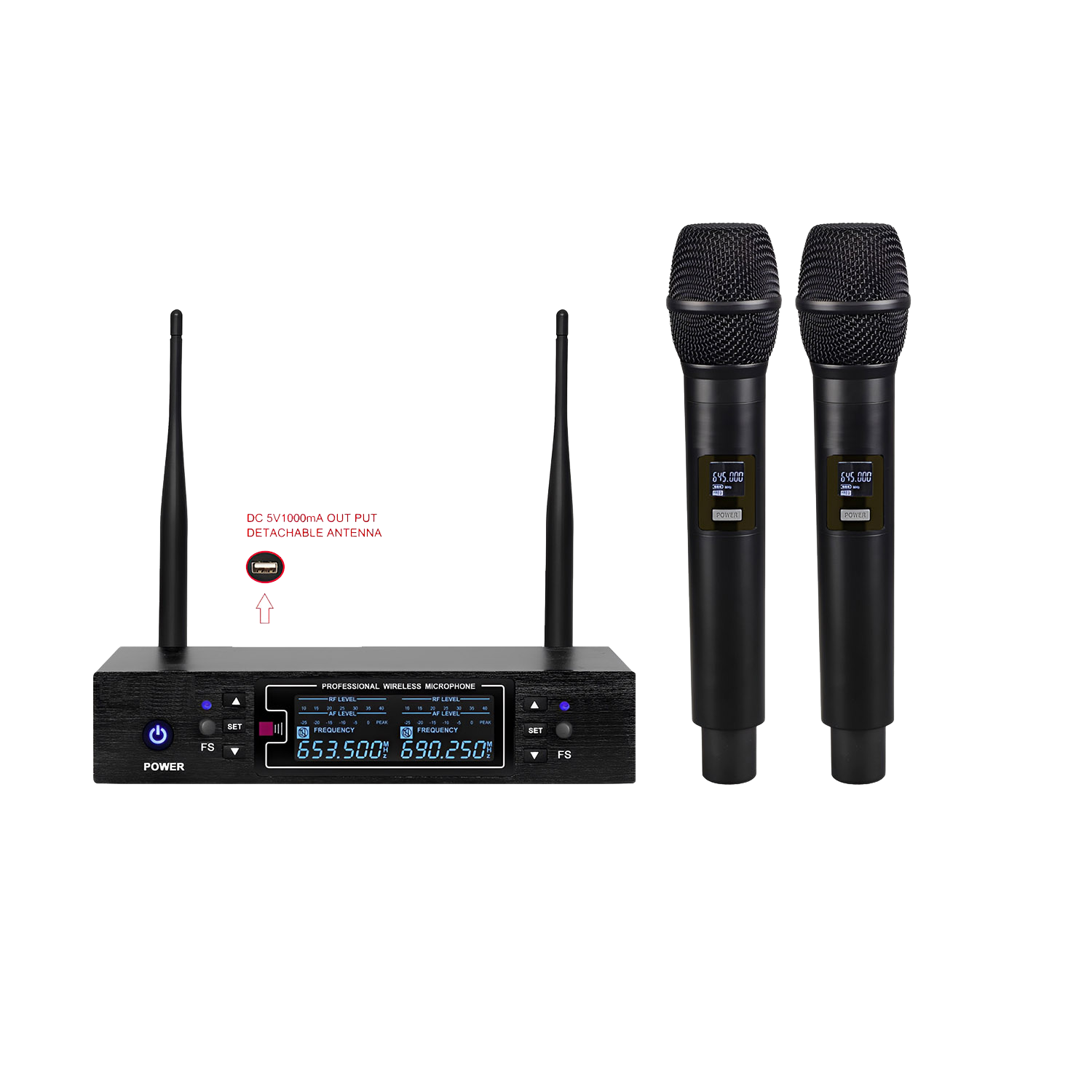 K-280FS UHF Wireless Microphone System