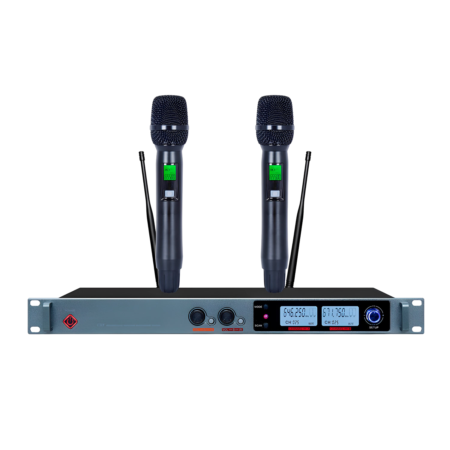 K-8700 2-Channel Wireless Microphone System