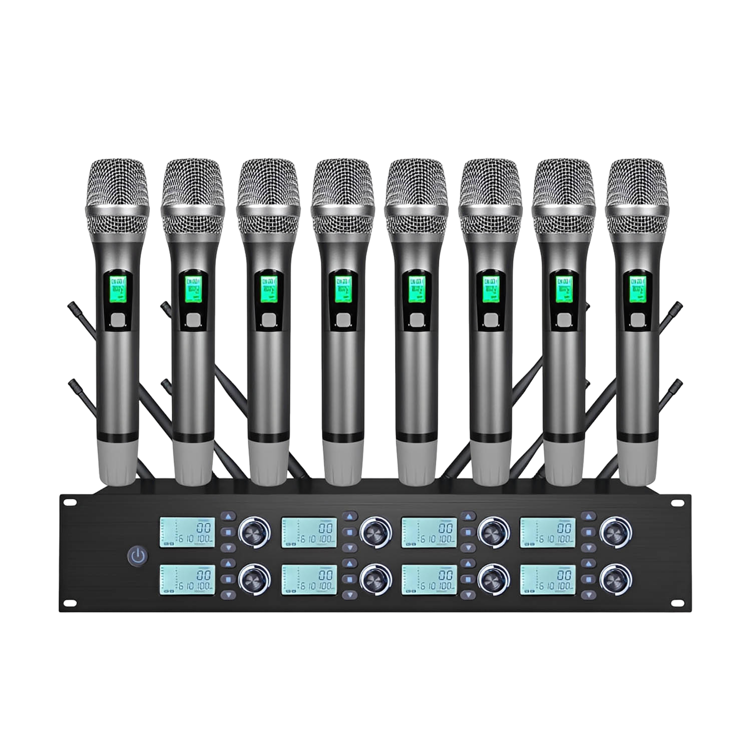 K-8780 One Towed Eight Wireless Microphones