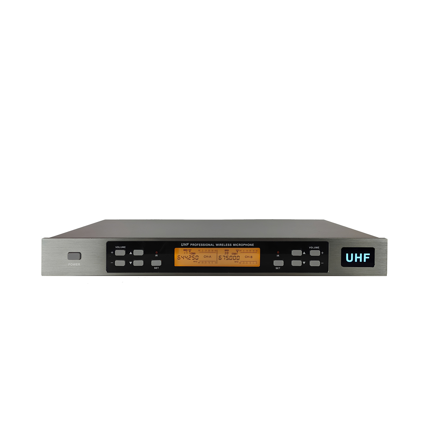 ELEGAUDIO K-8900 2-channel customizable uhf wireless system