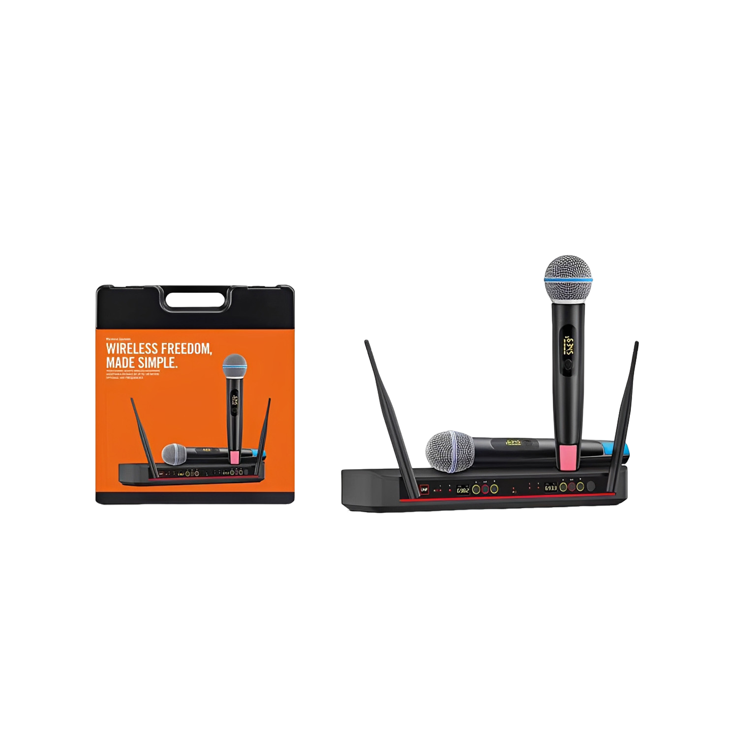 BL288 Dual Channel Wireless Mic