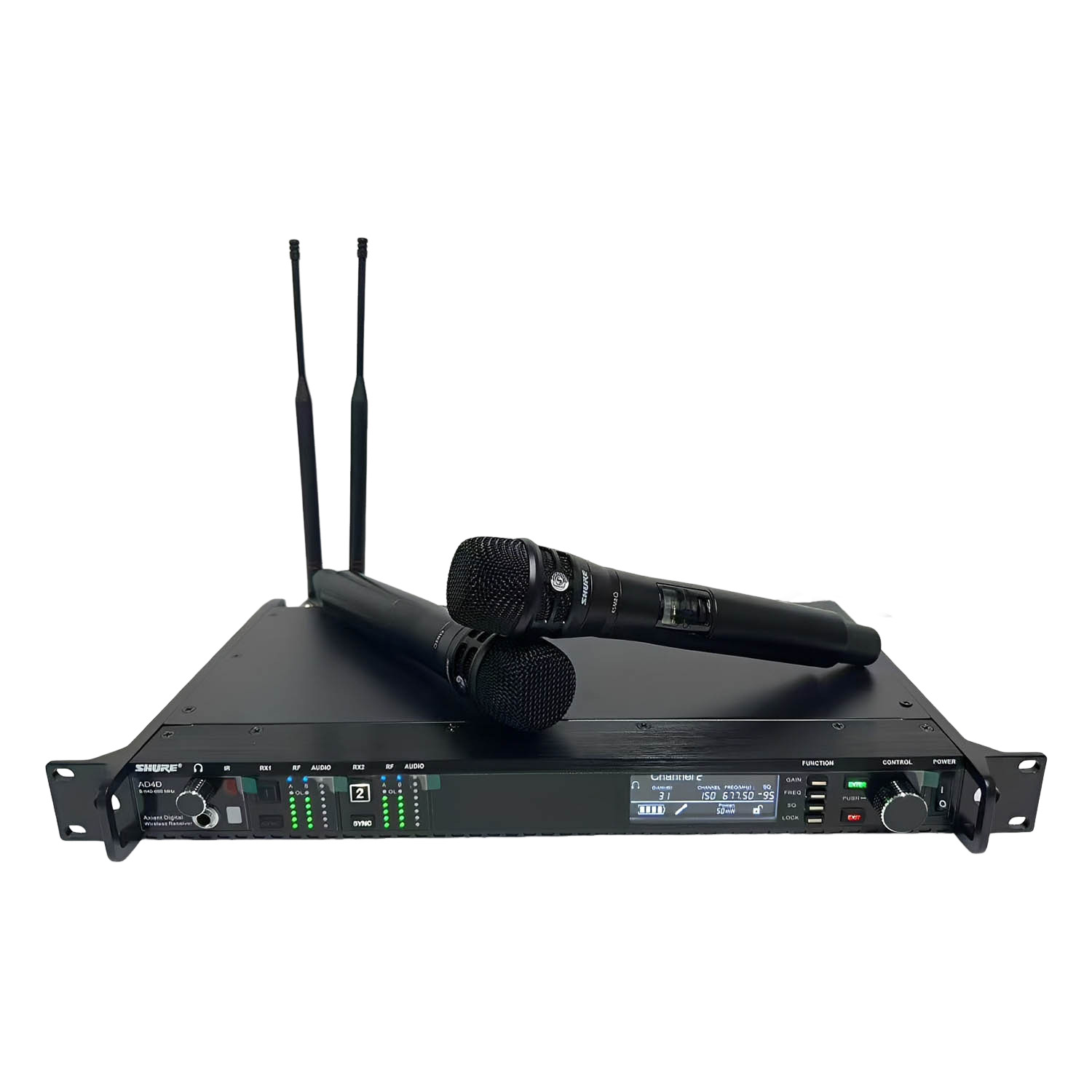 ELEGAUDIO AD4D true-diversity uhf wireless microphone system