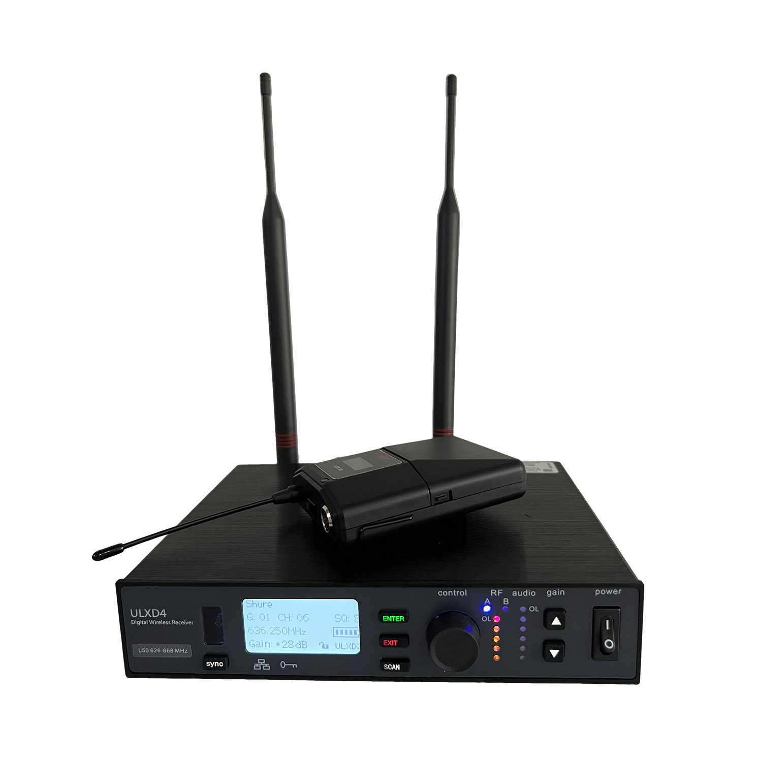 ELEGAUDIO ULXD4 networked encrypted digital wireless receiver