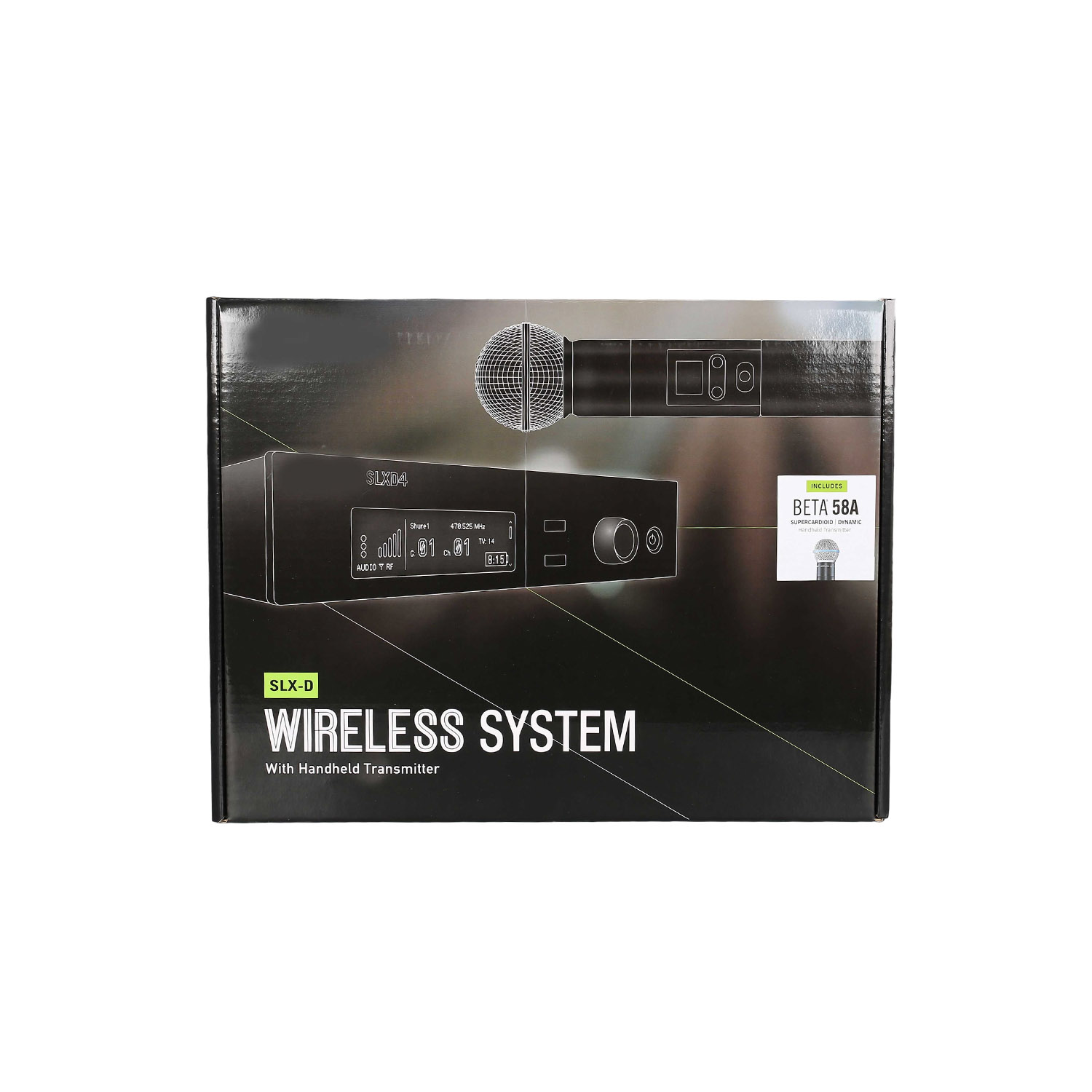 ELEGAUDIO SLXD4 24-bit digital wireless microphone system