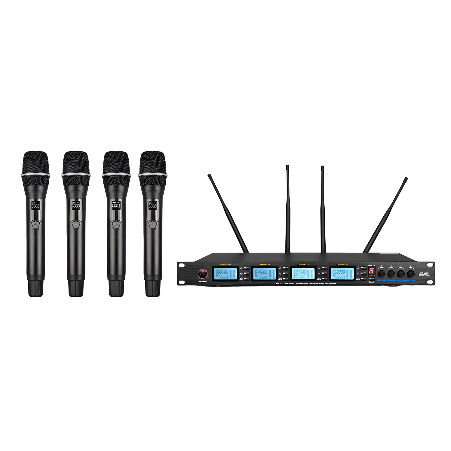 8540 4 CH Wireless Microphone