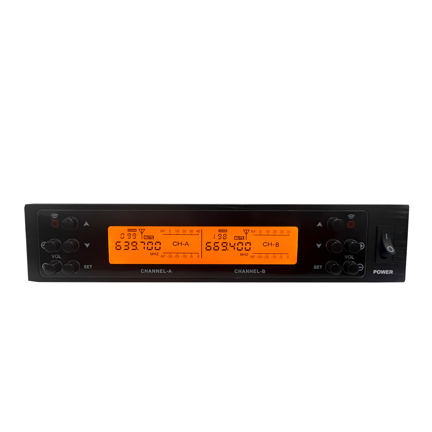ELEGAUDIO LK-220 dual-channel 200-frequency uhf system