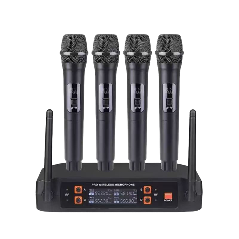Q-MIC825 4-channels Wireless Microphone