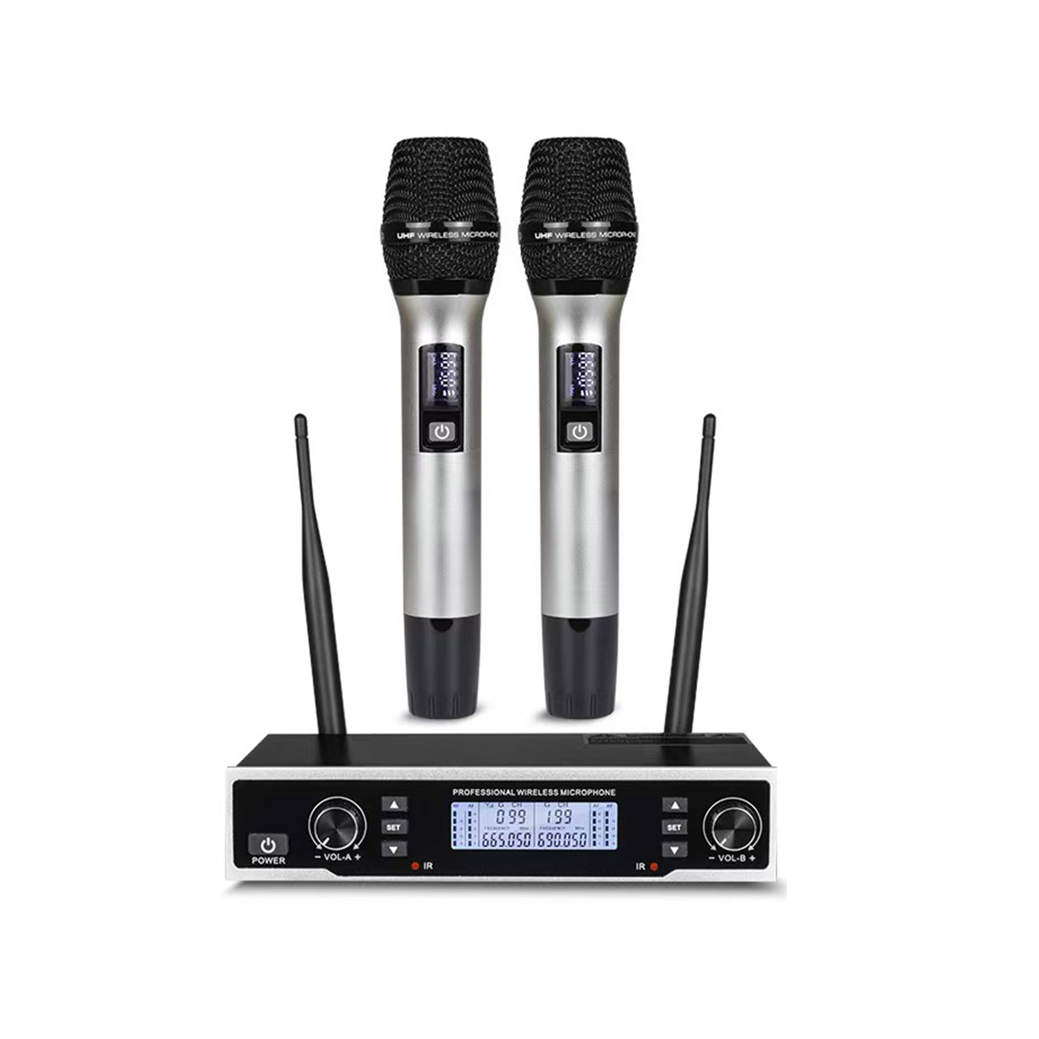 ELEGAUDIO UR200X dual-channel professional wireless microphone system
