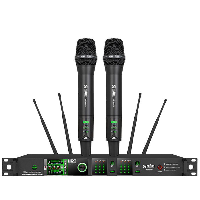 AE-600EQ 2-Channel Wireless Microphone System