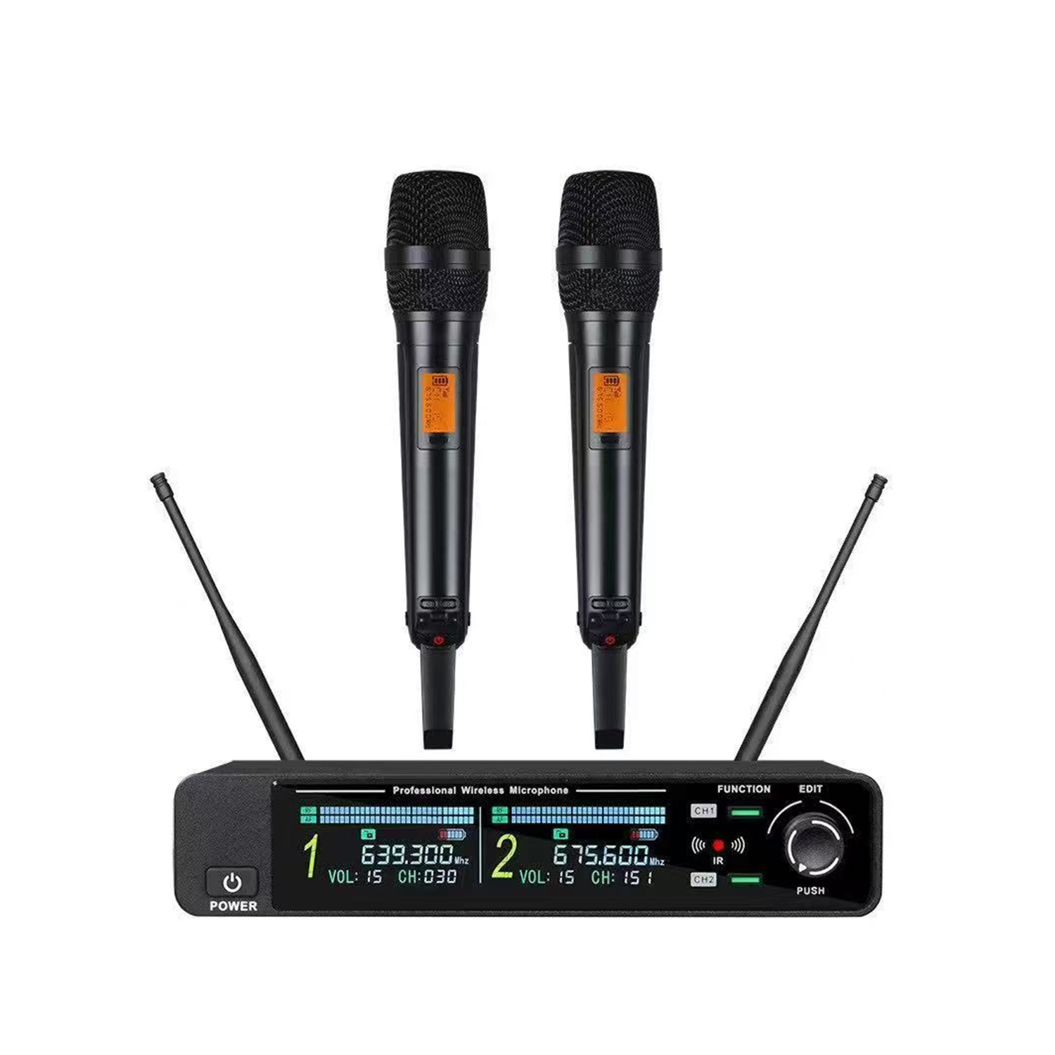 ELEGAUDIO SK-900 2-channel dual-channel uhf system