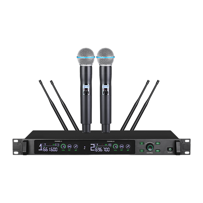 TD-111 2-Channel Wireless Microphone System