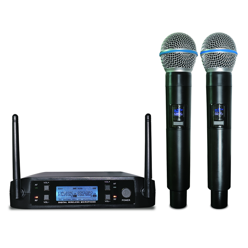 ELEGAUDIO LY-25U long-range dual-channel digital wireless microphone system