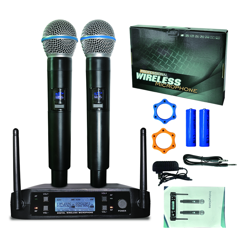 ELEGAUDIO LY-25U long-range dual-channel digital wireless microphone system