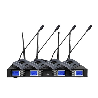 GR-8840 UHF One Drag Four Conference Wireless Microphone
