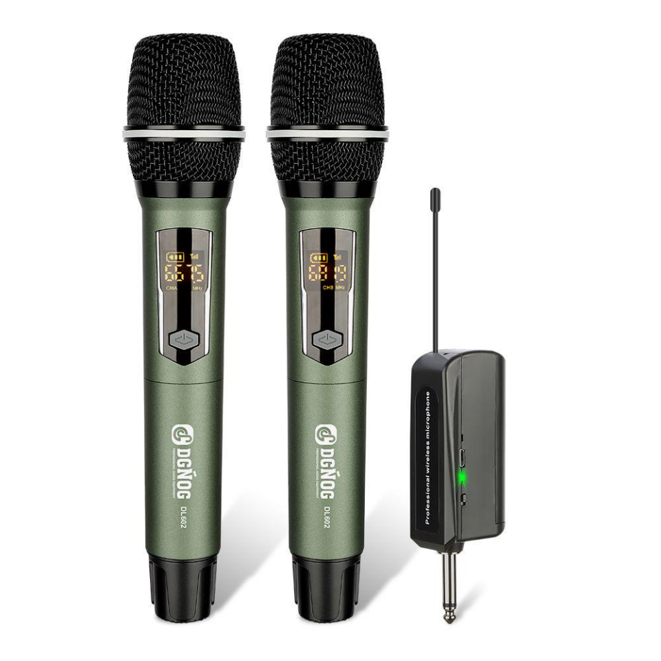 ELEGAUDIO DL602 dual-handheld uhf system