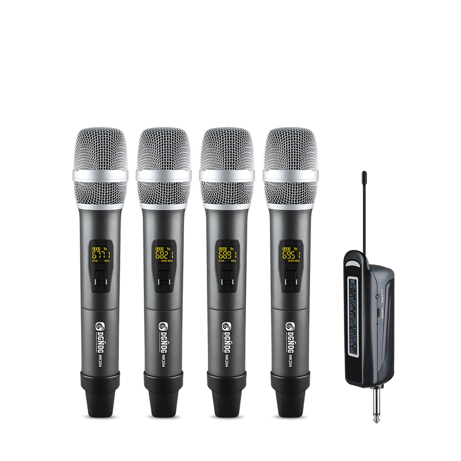 ELEGAUDIO MK204 four-channel handheld uhf system
