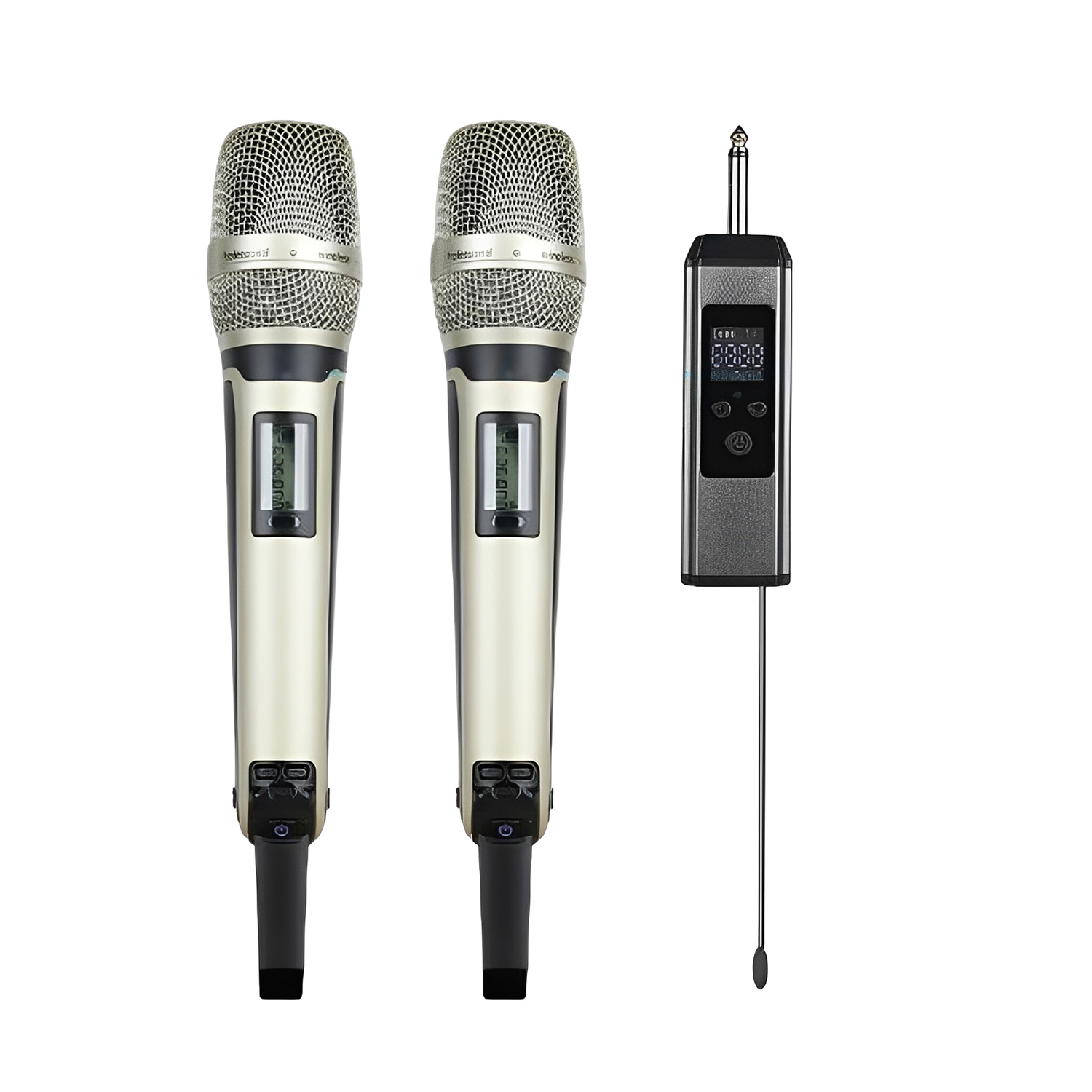 ELEGAUDIO A-SKM9000B two-handheld wireless microphone system
