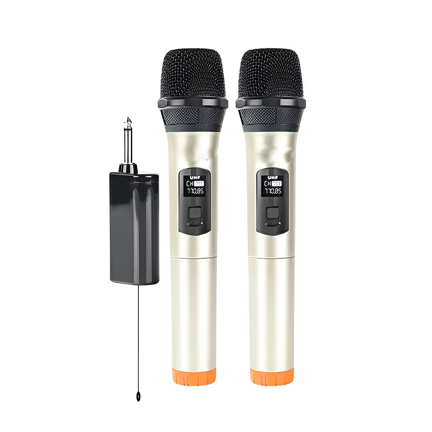 ELEGAUDIO U-W2G one-receiver/two-microphone wireless system