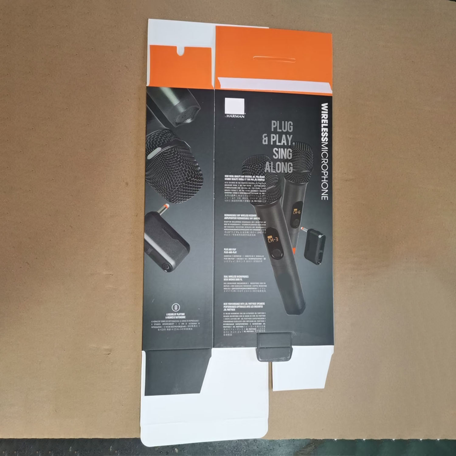 ELEGAUDIO JBL-66 dual-channel uhf wireless microphone system