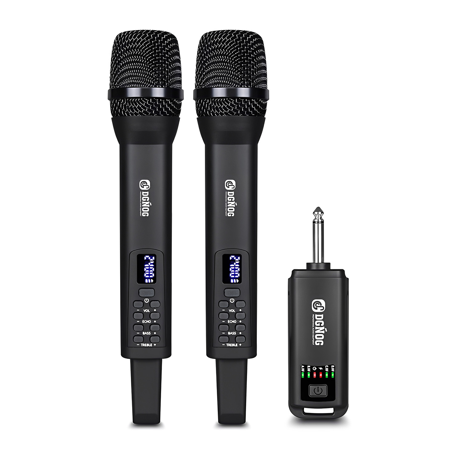 ELEGAUDIO U-202 rechargeable handheld uhf wireless microphone