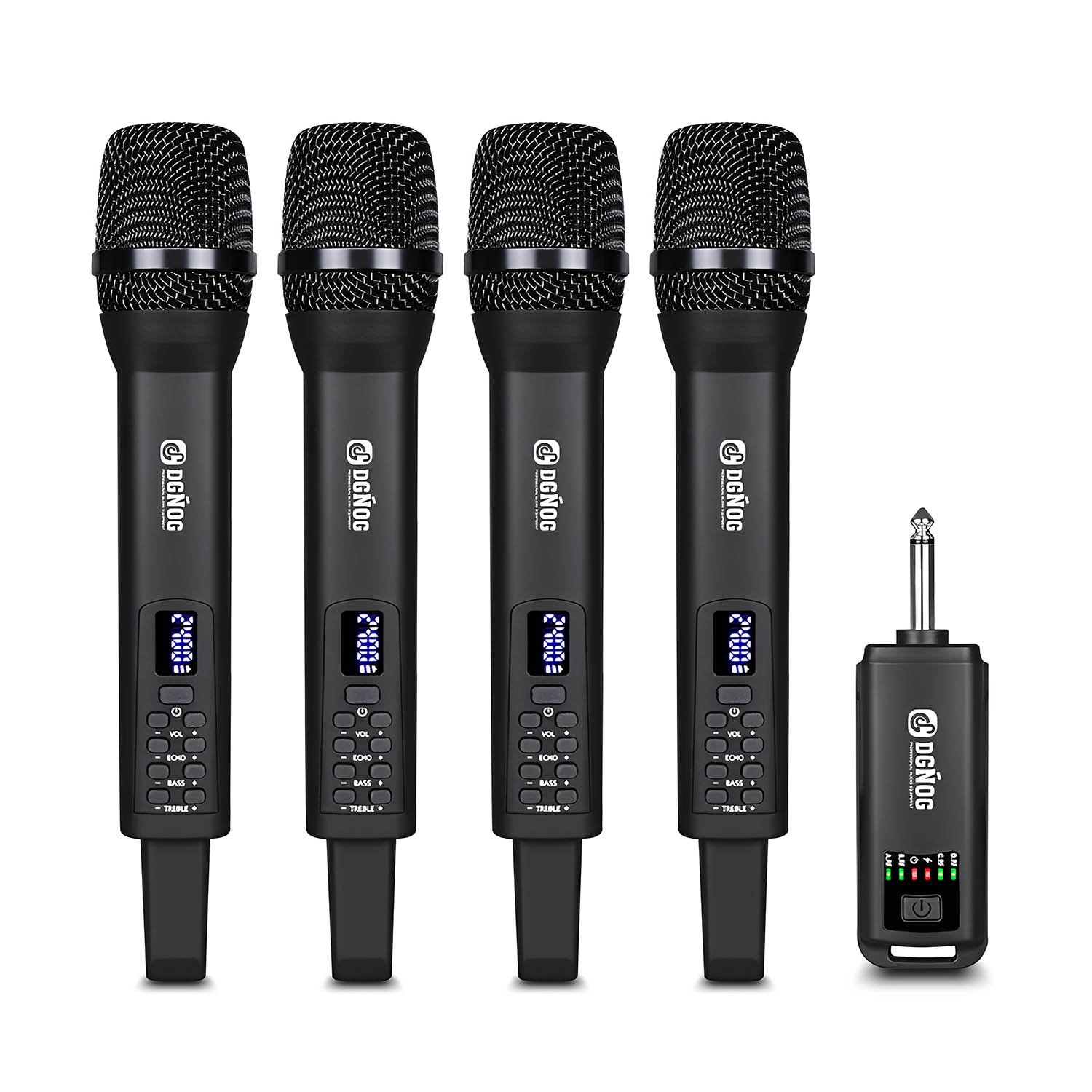 ELEGAUDIO U-204 rechargeable handheld uhf wireless microphone