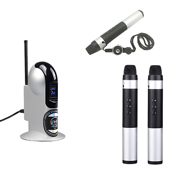 JK500 series JY-70 Two Channles UHF Wireless Microphone