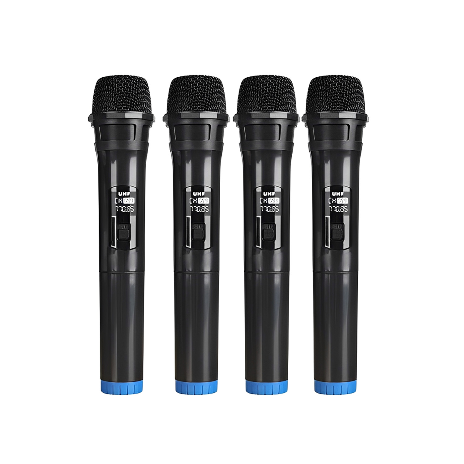 ELEGAUDIO V-W4B one-to-four rechargeable wireless microphone system