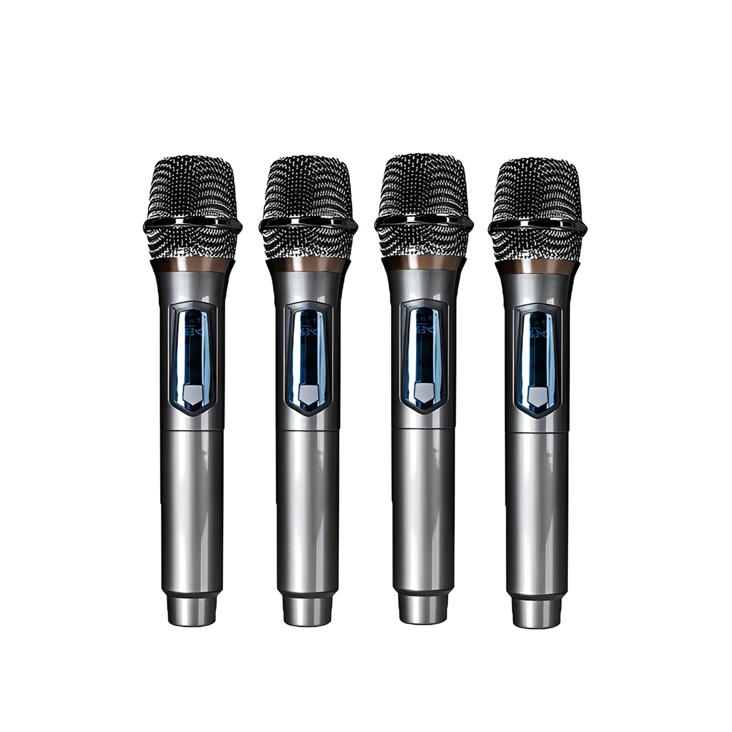 ELEGAUDIO V-108D one-to-four rechargeable wireless microphone system