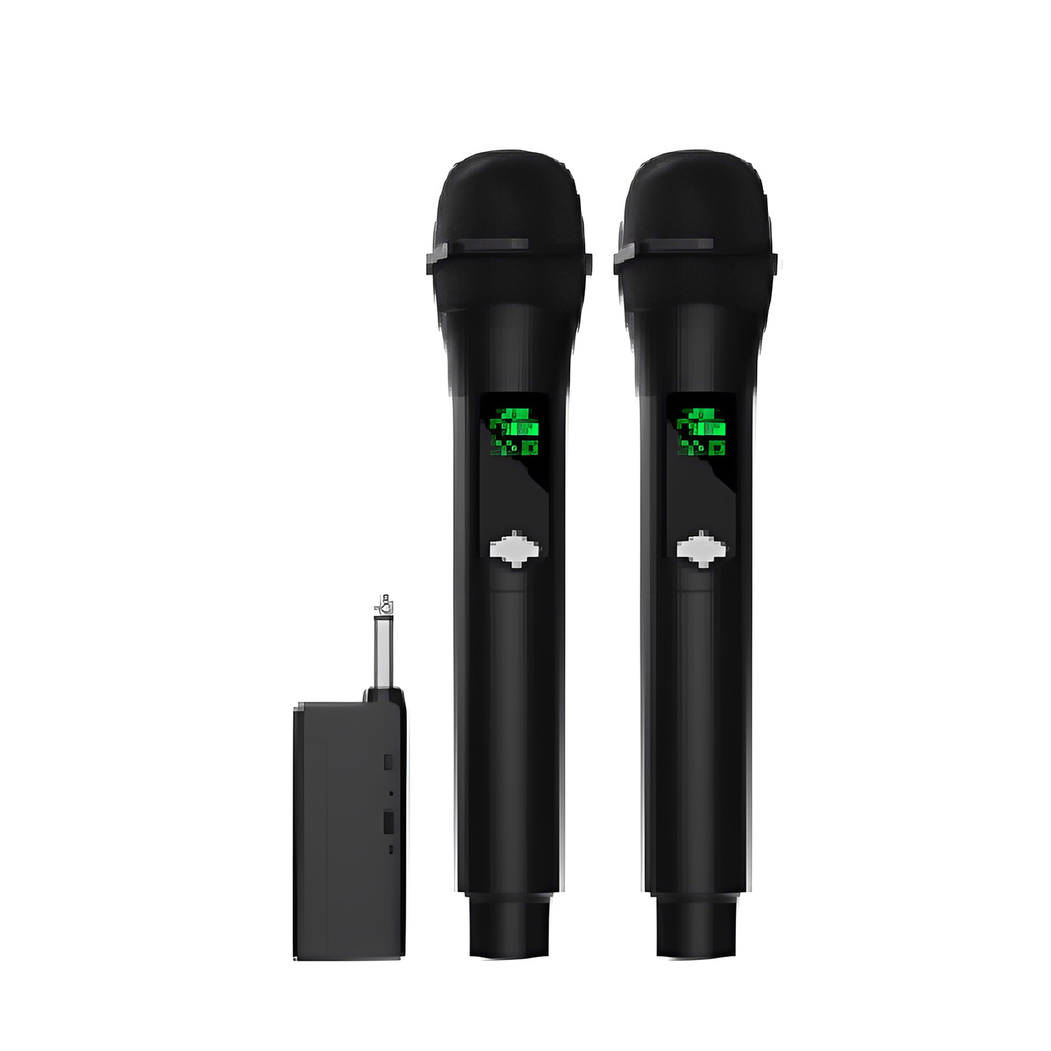 ELEGAUDIO K-200B dual 2.4G wireless handheld microphone system