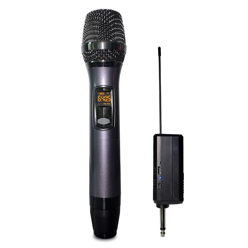ELEGAUDIO YX-128 1-channel rechargeable UHF wireless microphone system