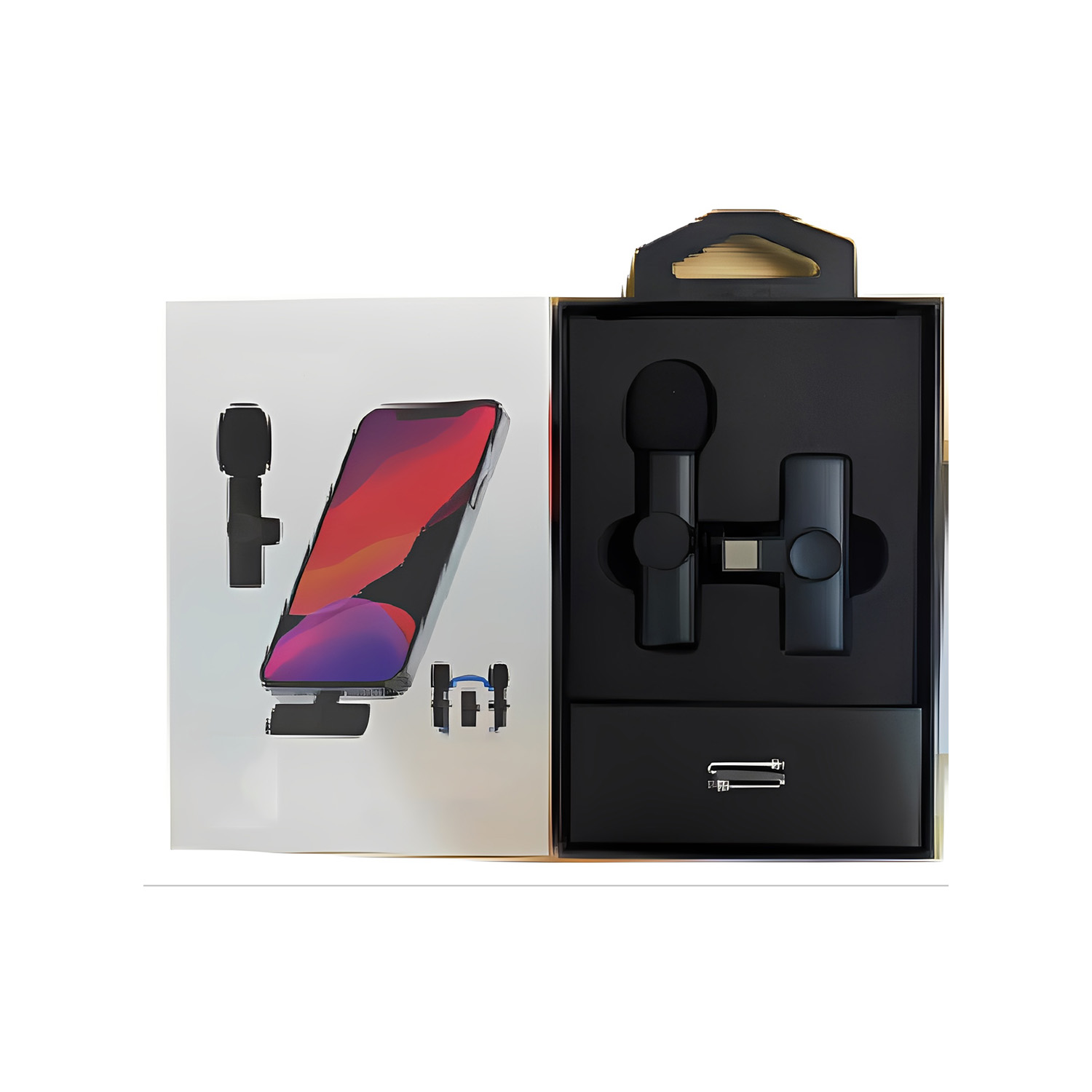 ELEGAUDIO K2 wireless lavalier microphone system