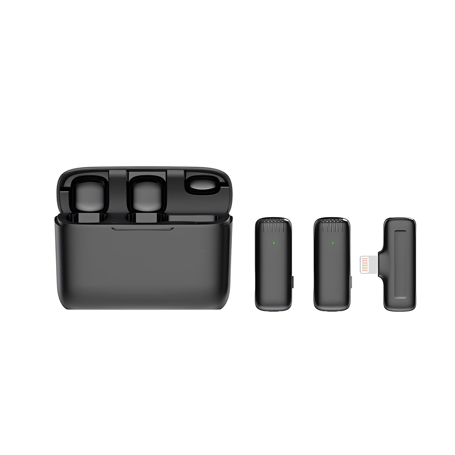 ELEGAUDIO J13 dual wireless lavalier microphone system