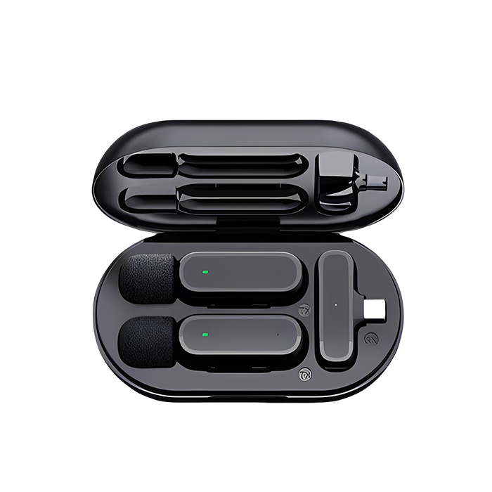 K61 Wireless Lavalier Dual Microphone