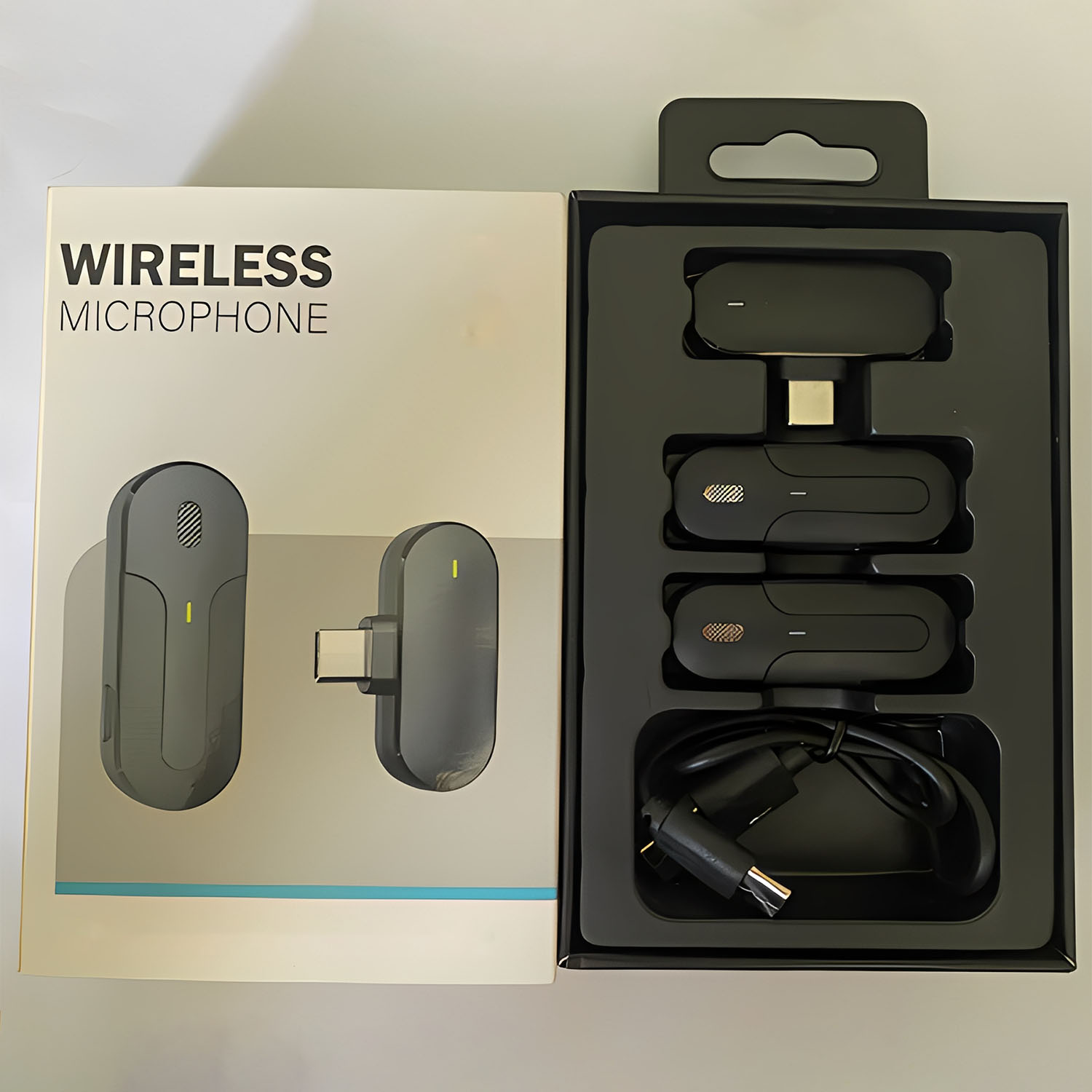ELEGAUDIO M81 dual wireless lavalier microphone system