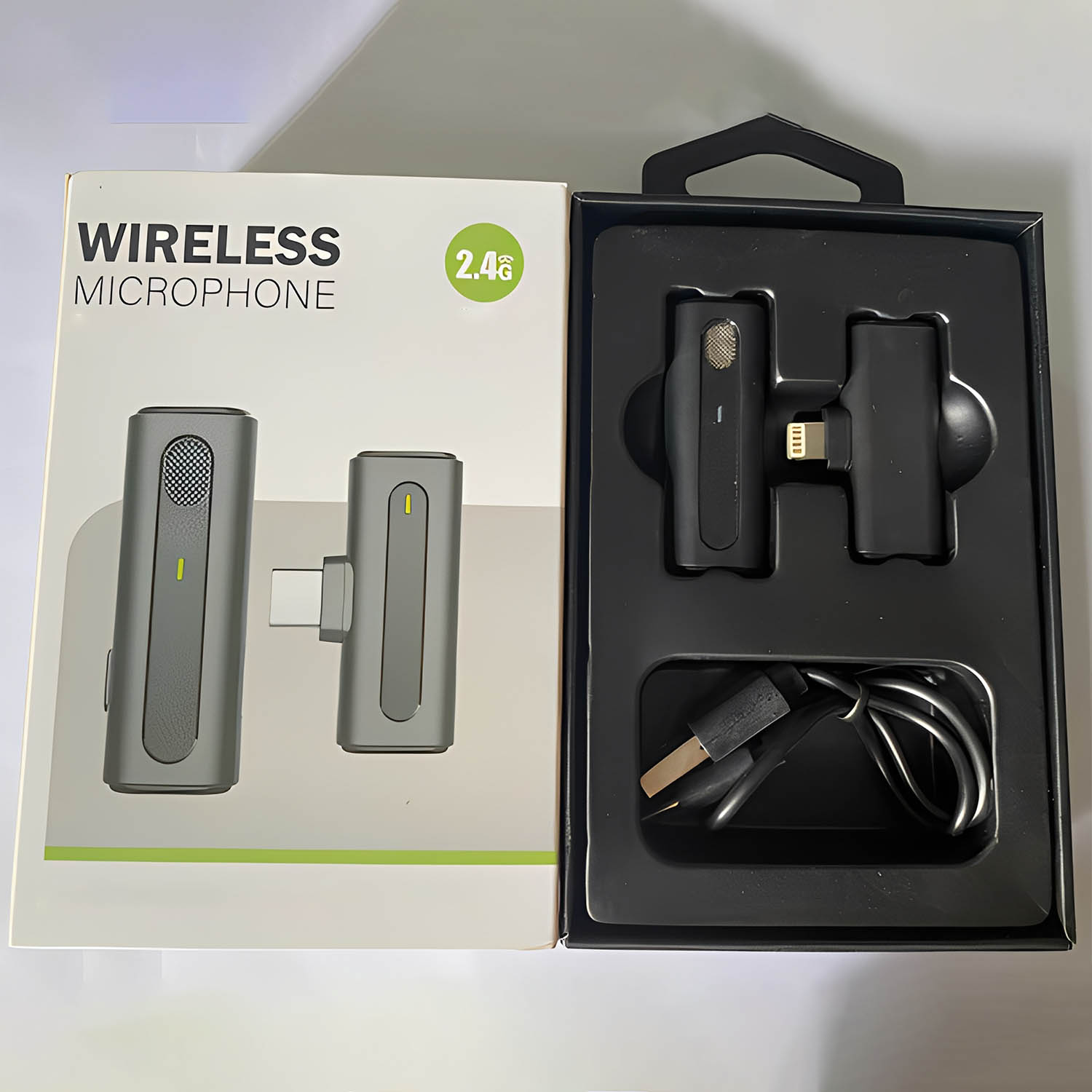 ELEGAUDIO M90 wireless lavalier microphone system
