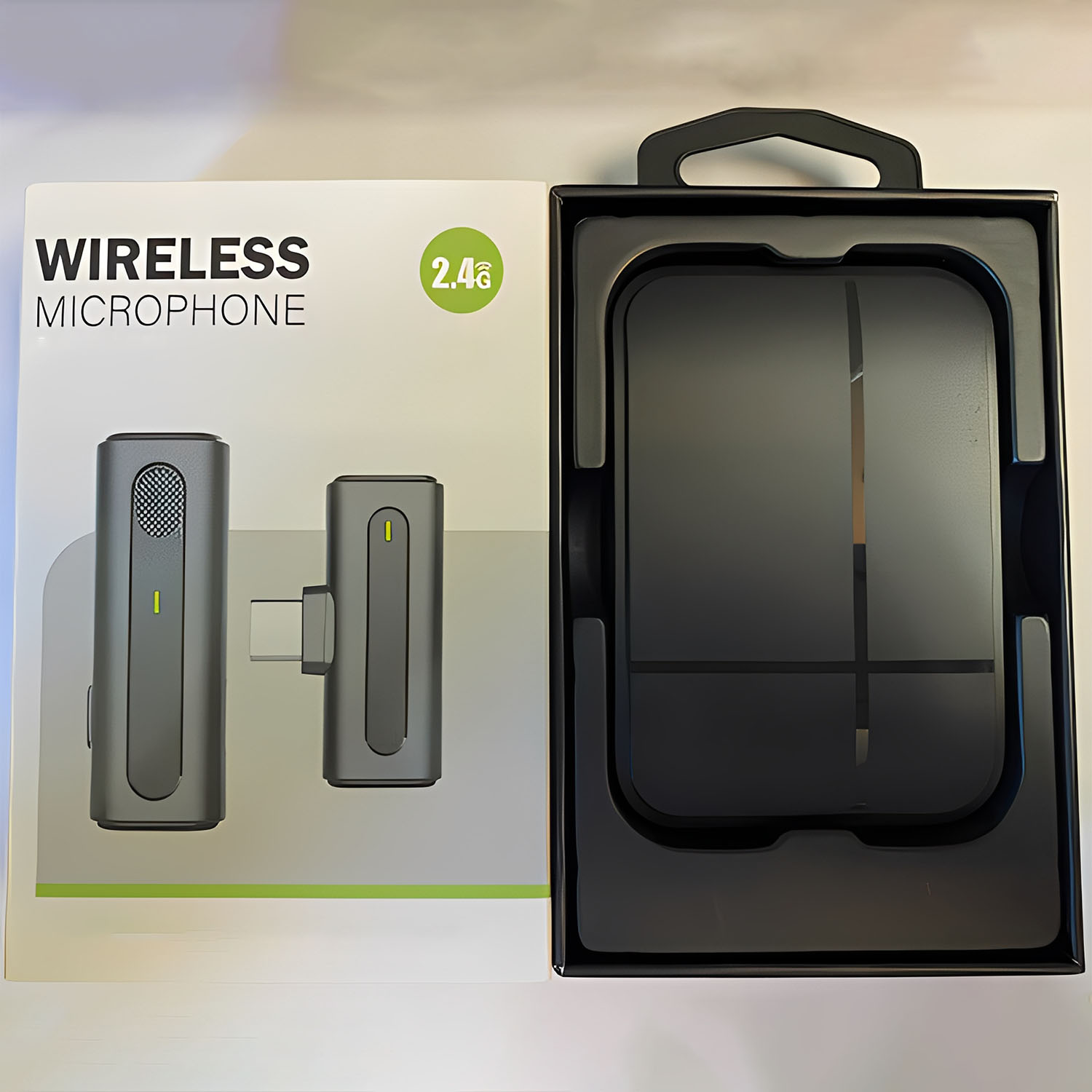 ELEGAUDIO M91 dual wireless lavalier microphone system