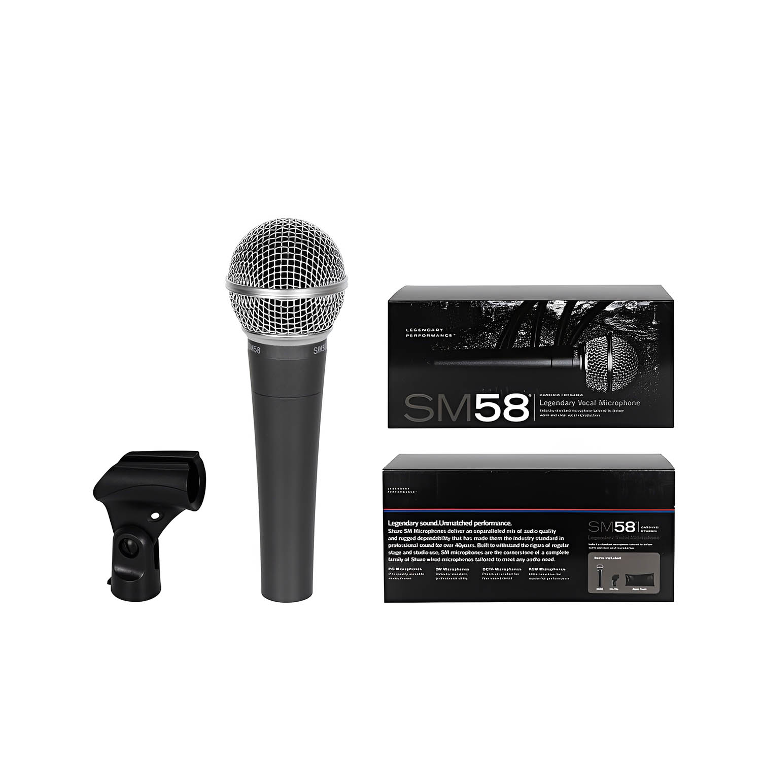 ELEGAUDIO SM58LC cardioid wired dynamic vocal microphone